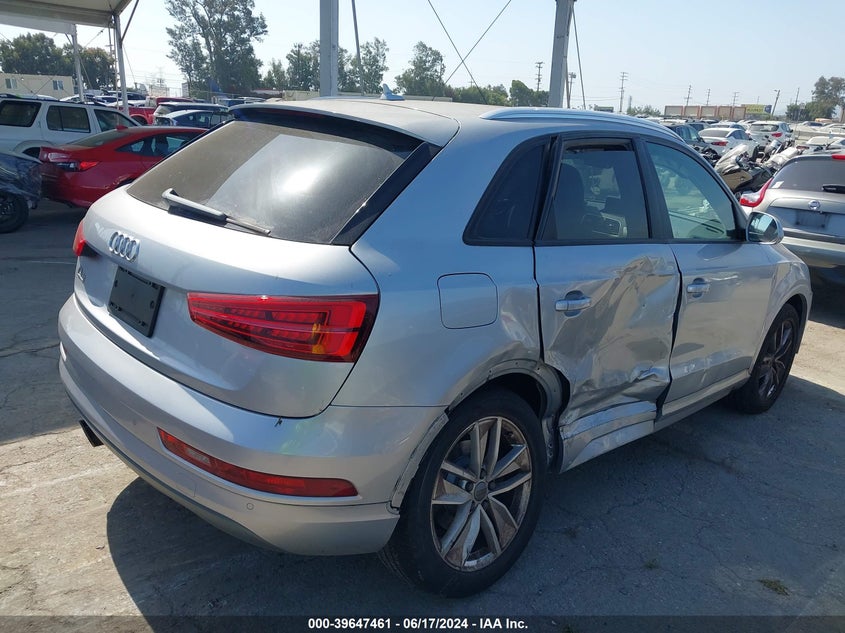 2018 Audi Q3 2.0T Premium/2.0T Sport Premium VIN: WA1BCCFS4JR020818 Lot: 39647461