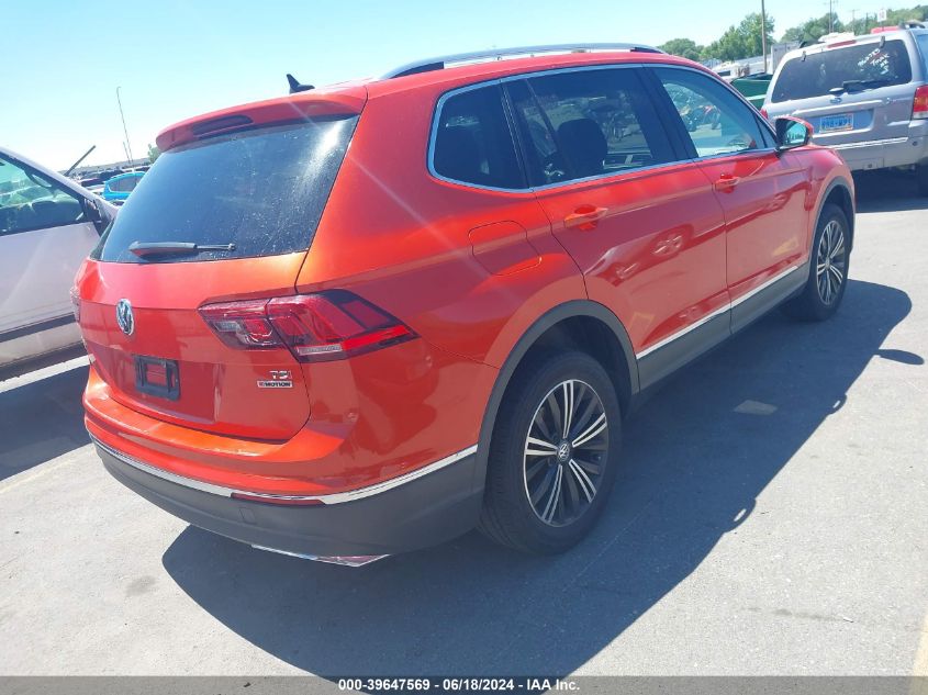 2018 Volkswagen Tiguan 2.0T Se/2.0T Sel VIN: 3VV2B7AX8JM191237 Lot: 39647569