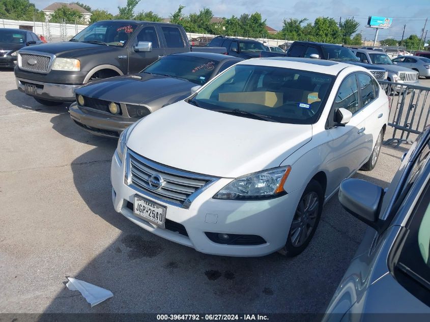 3N1AB7AP6FY225348 2015 Nissan Sentra Sl