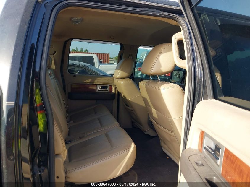 2009 Ford F-150 King Ranch/Lariat/Platinum/Xl/Xlt VIN: 1FTPW12V89FB32428 Lot: 39647803