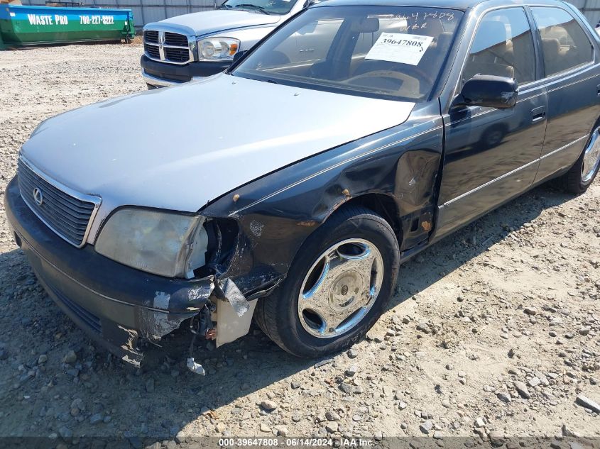 2000 Lexus Ls 400 VIN: JT8BH28FXY0174609 Lot: 39647808