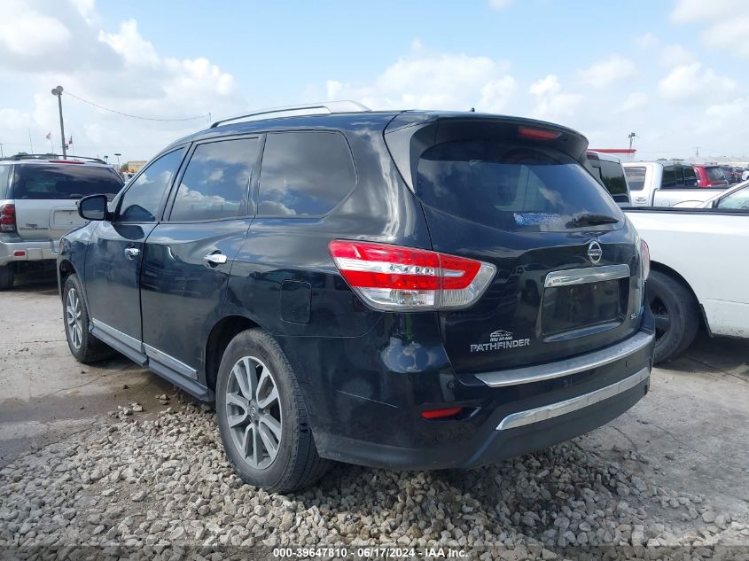 2014 Nissan Pathfinder Hybrid Sl VIN: 5N1CR2MN6EC636797 Lot: 39647810