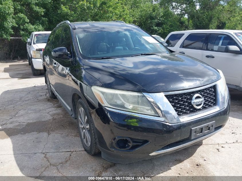 2014 Nissan Pathfinder Hybrid Sl VIN: 5N1CR2MN6EC636797 Lot: 39647810