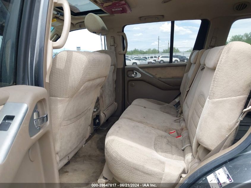 2005 Nissan Pathfinder Se VIN: 5N1AR18U55C790680 Lot: 39647817