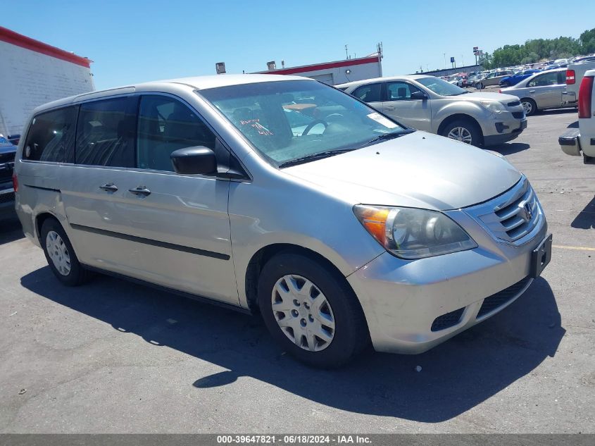 2008 Honda Odyssey Lx VIN: 5FNRL38248B028290 Lot: 39647821