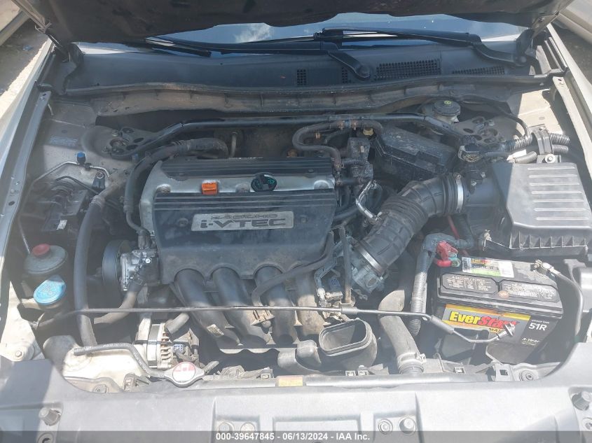 2009 Honda Accord 2.4 Ex-L VIN: 1HGCP26839A199121 Lot: 39647845