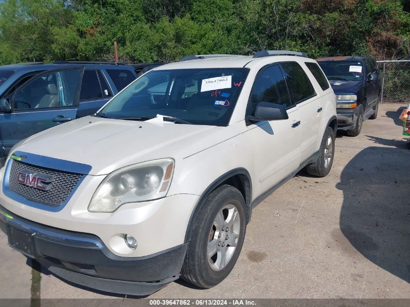 2012 GMC Acadia Sl VIN: 1GKKRNED8CJ423550 Lot: 39647862