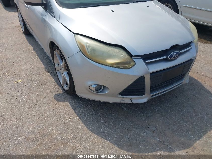 2012 Ford Focus Se VIN: 1FAHP3F2XCL186390 Lot: 39647873