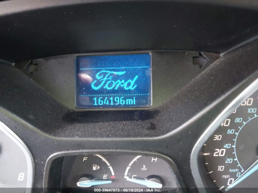 2012 Ford Focus Se VIN: 1FAHP3F2XCL186390 Lot: 39647873