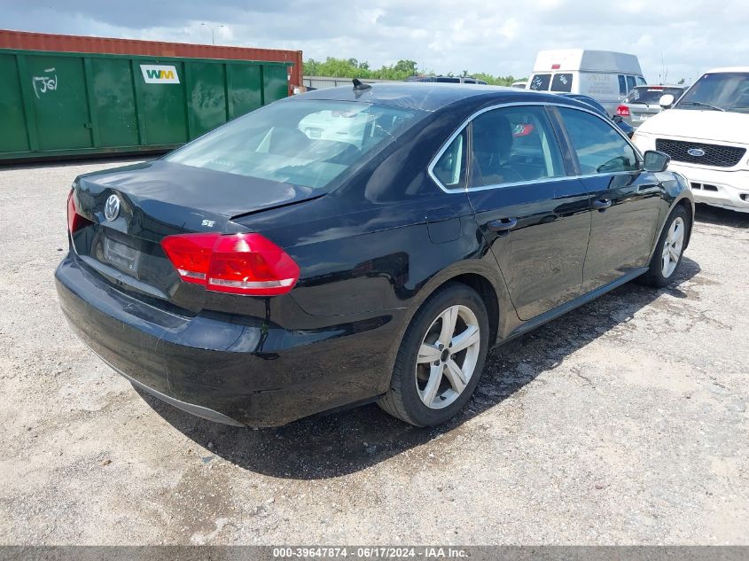 2013 Volkswagen Passat 2.5L Se VIN: 1VWBP7A39DC016026 Lot: 39647874