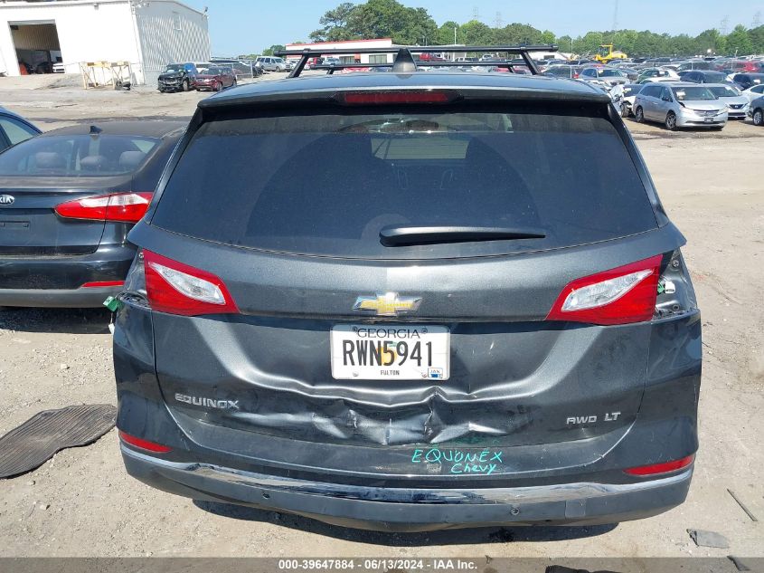 2019 Chevrolet Equinox Lt VIN: 2GNAXUEV0K6213835 Lot: 39647884