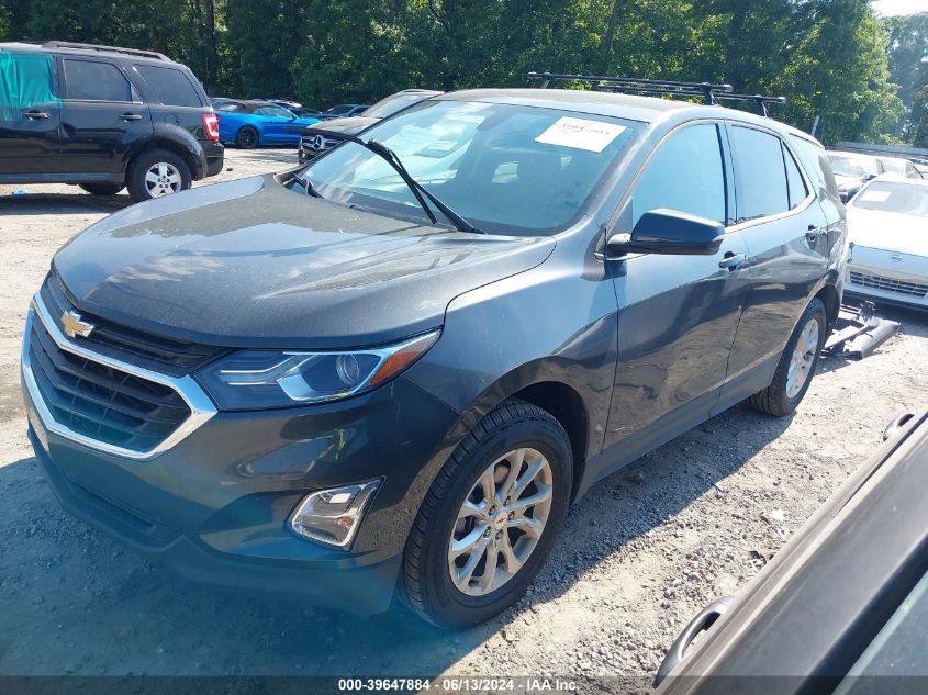 2019 Chevrolet Equinox Lt VIN: 2GNAXUEV0K6213835 Lot: 39647884