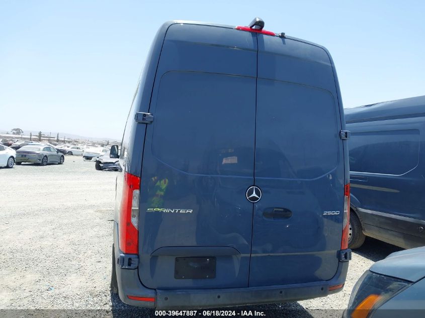 2019 Mercedes-Benz Sprinter 2500 High Roof V6 VIN: WD4PF1CD5KP137680 Lot: 39647887