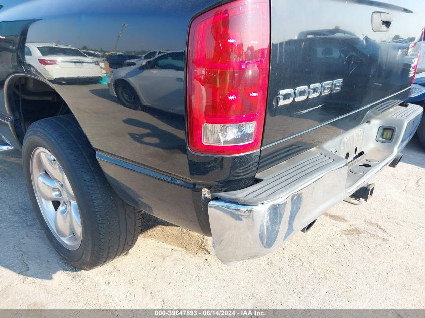 2003 Dodge Ram 1500 Slt/Laramie/St VIN: 1D7HA18D63S271527 Lot: 39647893