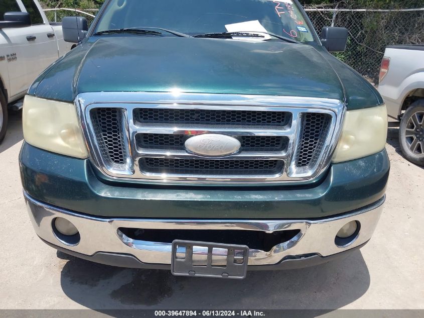 2007 Ford F-150 Lariat/Xlt VIN: 1FTPW12V17KC41852 Lot: 39647894