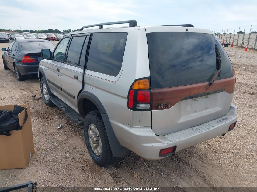 2002 Mitsubishi Montero Sport Es/Ls VIN: JA4LS21H12J021843 Lot: 39647897