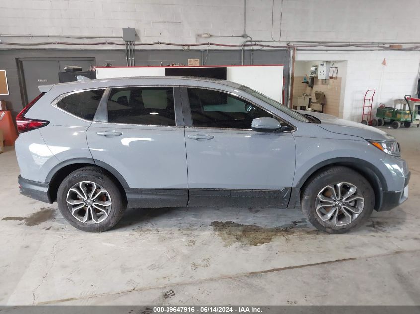 2021 Honda Cr-V Awd Ex VIN: 2HKRW2H53MH614633 Lot: 39647916
