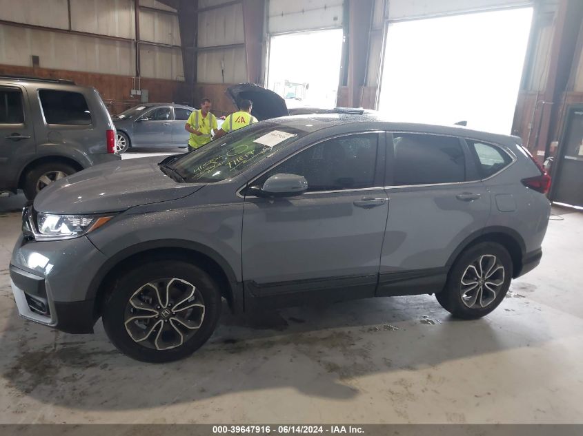 2021 Honda Cr-V Awd Ex VIN: 2HKRW2H53MH614633 Lot: 39647916