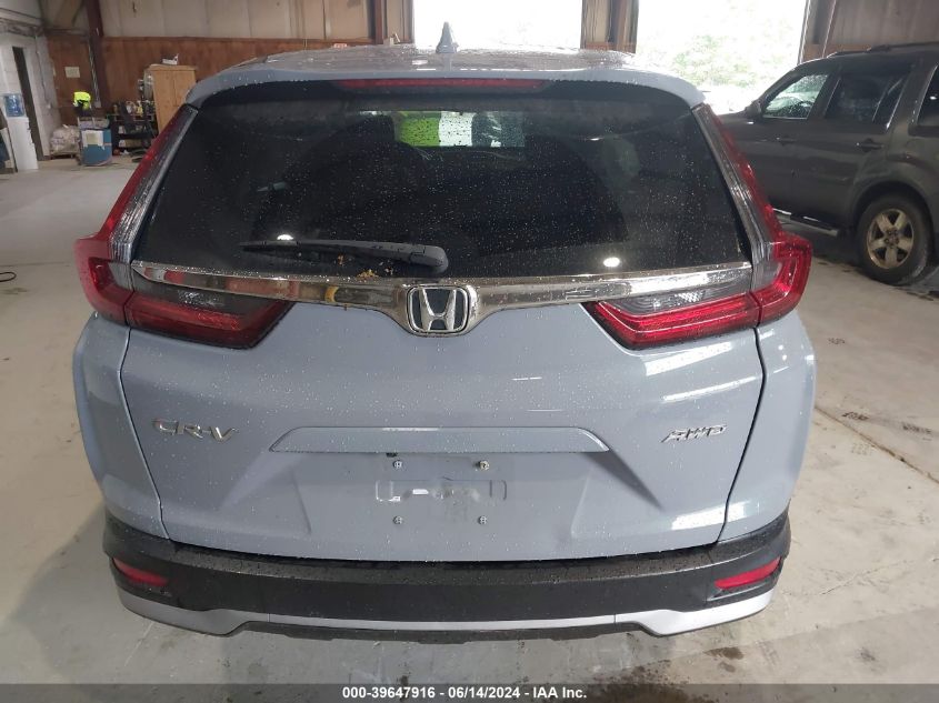 2021 Honda Cr-V Awd Ex VIN: 2HKRW2H53MH614633 Lot: 39647916