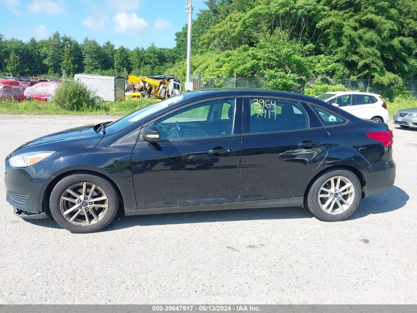 2016 Ford Focus Se VIN: 1FADP3F25GL278916 Lot: 39647917