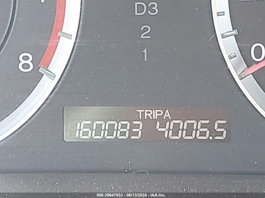 2011 Honda Accord 2.4 Lx-P VIN: 1HGCP2F44BA100521 Lot: 39647933