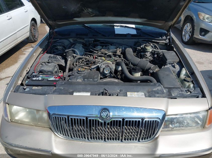 1999 Mercury Grand Marquis Gs VIN: 2MEFM74W0XX607385 Lot: 39647949