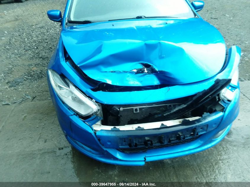 2016 Dodge Dart Sxt VIN: 1C3CDFBB6GD515899 Lot: 39647955