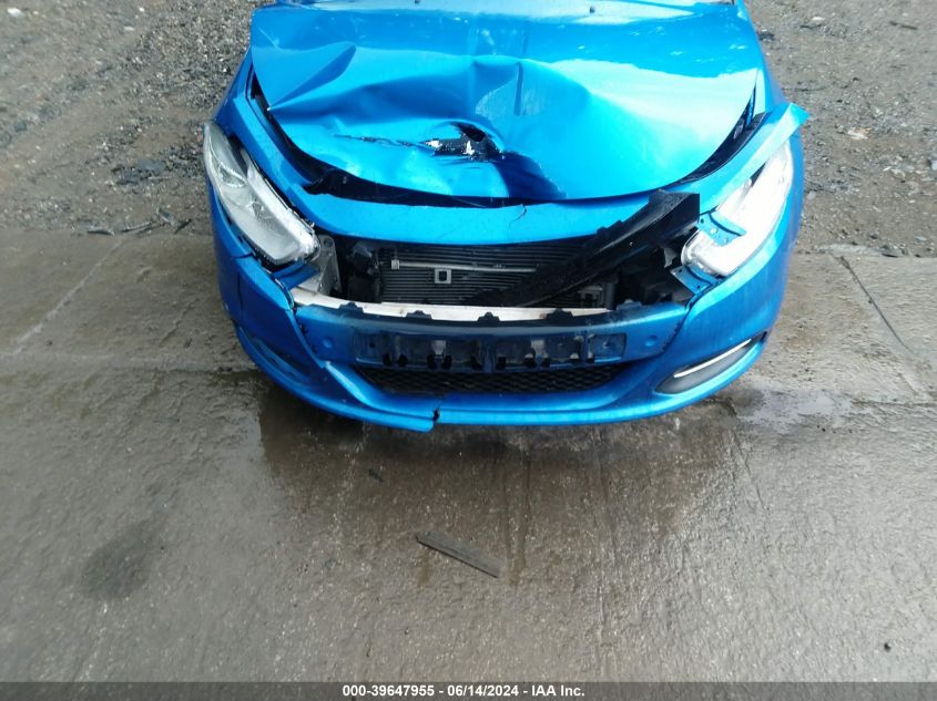 2016 Dodge Dart Sxt VIN: 1C3CDFBB6GD515899 Lot: 39647955