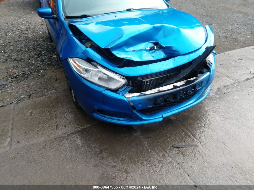 2016 Dodge Dart Sxt VIN: 1C3CDFBB6GD515899 Lot: 39647955