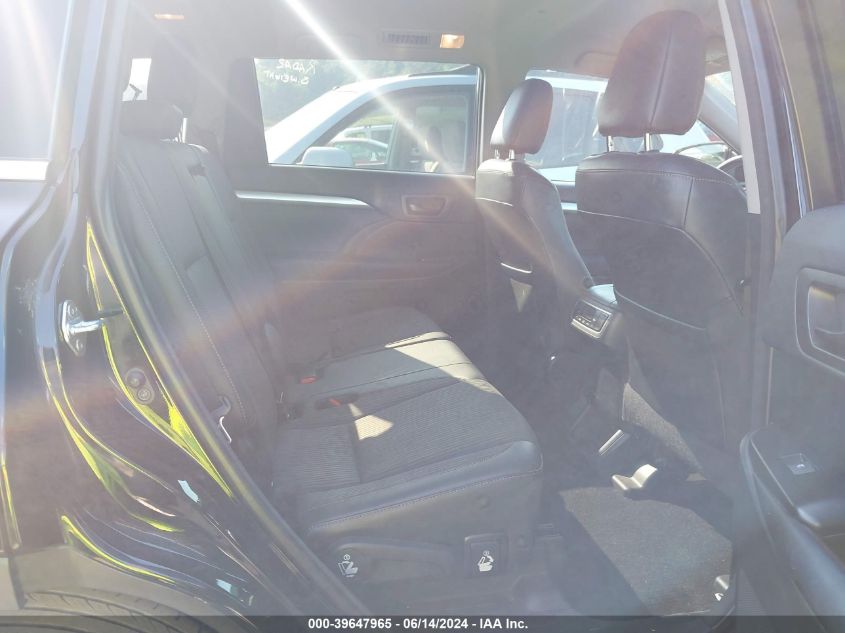 2017 Toyota Highlander Le Plus VIN: 5TDBZRFH9HS380836 Lot: 39647965