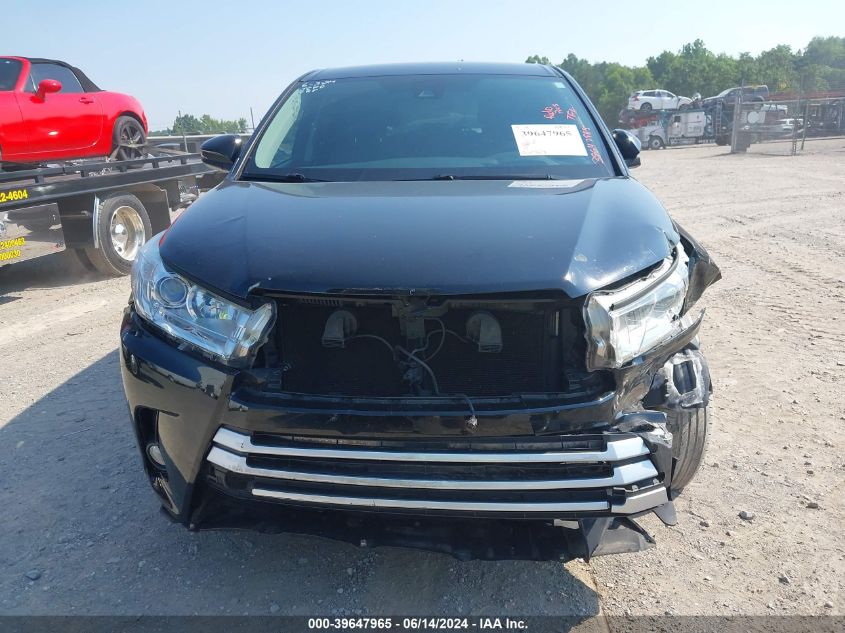 2017 Toyota Highlander Le Plus VIN: 5TDBZRFH9HS380836 Lot: 39647965