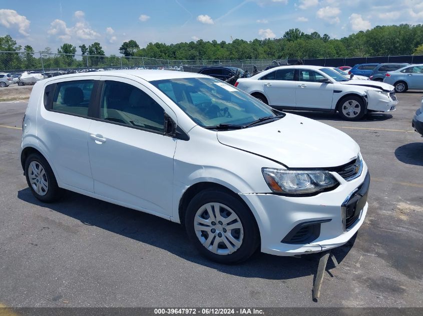 2017 Chevrolet Sonic Lt Auto VIN: 1G1JG6SH5H4166968 Lot: 39647972