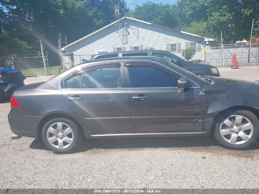 2009 Kia Optima Lx VIN: KNAGE228795292158 Lot: 39647975