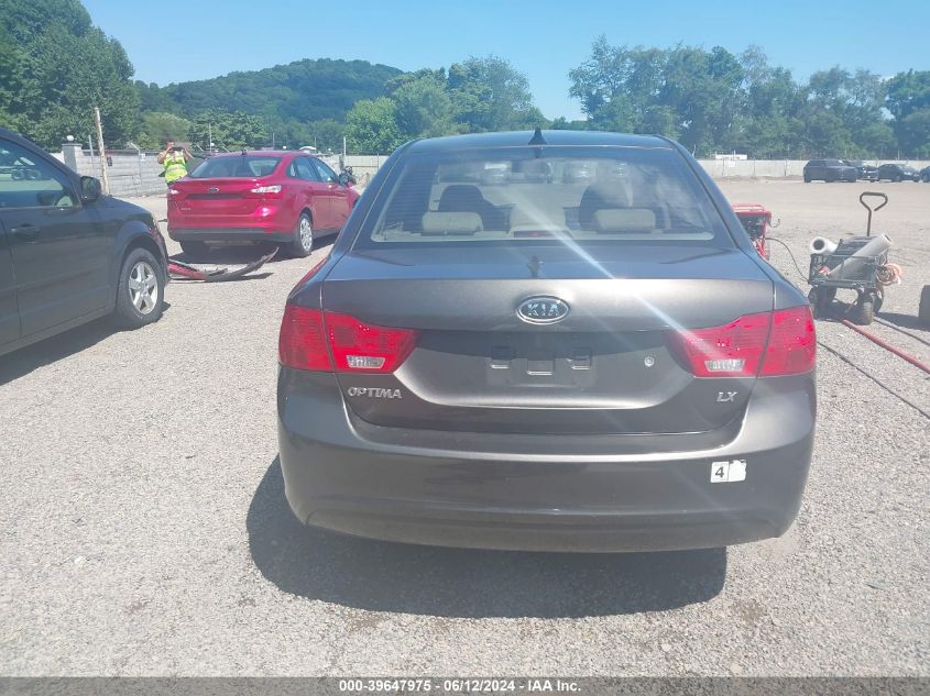 2009 Kia Optima Lx VIN: KNAGE228795292158 Lot: 39647975