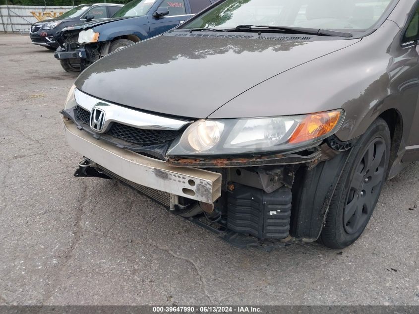 2010 Honda Civic Lx VIN: 2HGFA1F5XAH545394 Lot: 39647990