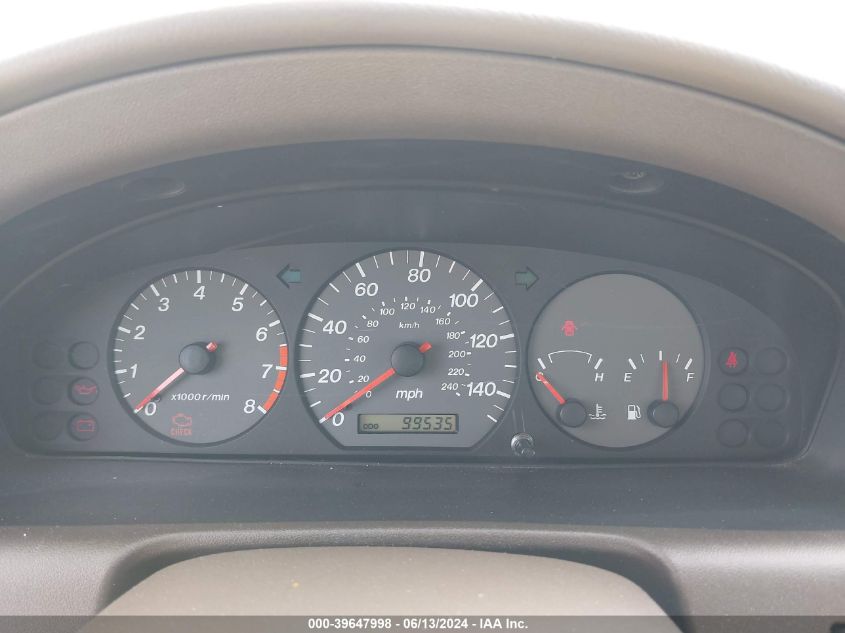 2001 Mazda 626 Es/Lx VIN: 1YVGF22C315226161 Lot: 39647998