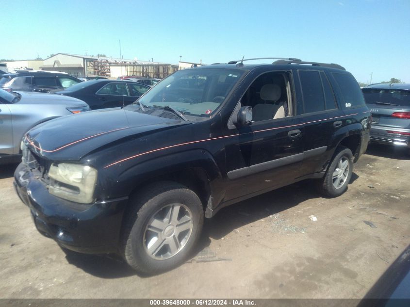 2005 Chevrolet Trailblazer Ls VIN: 1GNDT13S352383480 Lot: 39648000