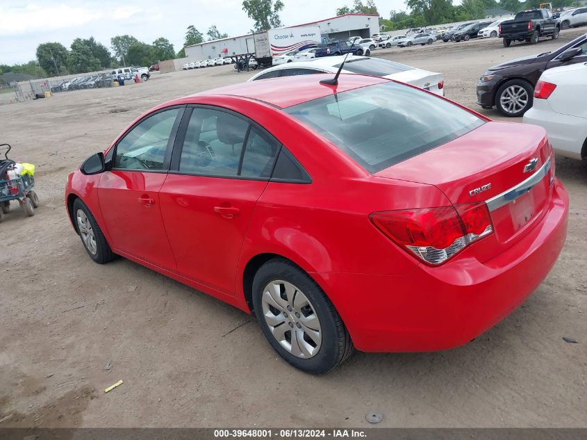 2014 Chevrolet Cruze Ls Auto VIN: 1G1PA5SH8E7160405 Lot: 39648001