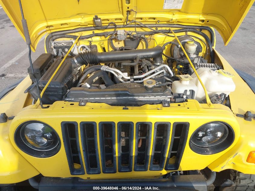 2004 Jeep Wrangler Sport VIN: 1J4FA49SX4P793379 Lot: 39648046