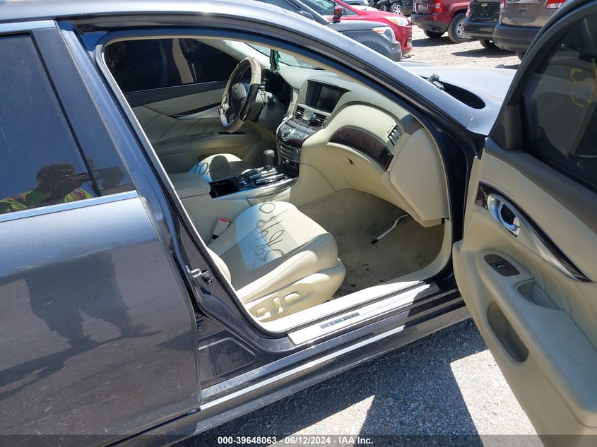 2011 Infiniti M37X VIN: JN1BY1AR9BM370530 Lot: 39648063