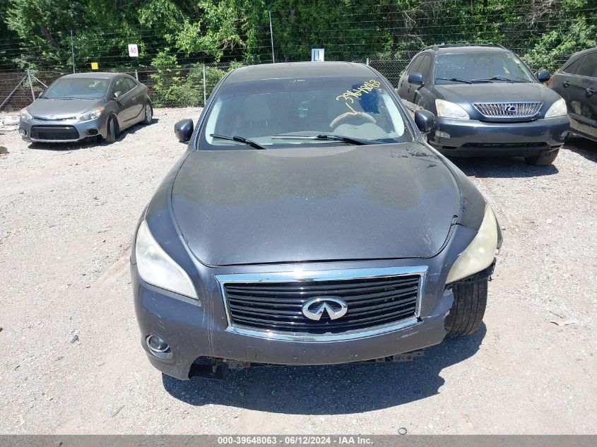 2011 Infiniti M37X VIN: JN1BY1AR9BM370530 Lot: 39648063