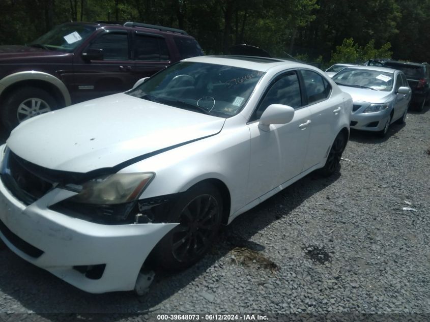 2006 Lexus Is 250 VIN: JTHCK262865005596 Lot: 39648073