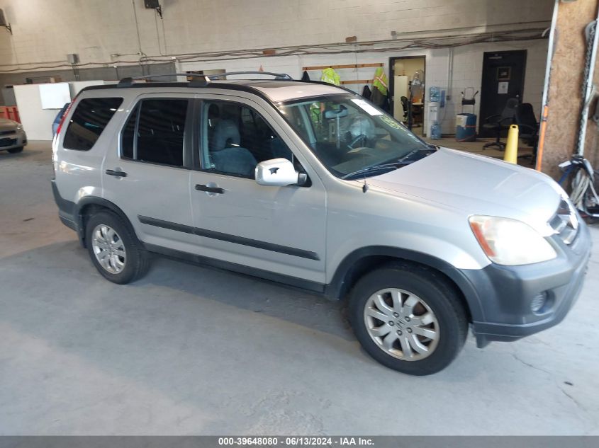 2005 Honda Cr-V Ex VIN: SHSRD78855U333424 Lot: 39648080