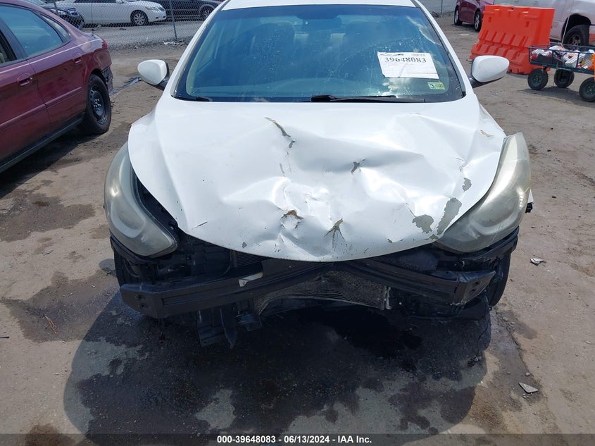 2014 Hyundai Elantra Se VIN: 5NPDH4AEXEH480442 Lot: 39648083