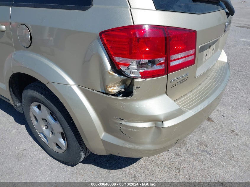 2010 Dodge Journey Se VIN: 3D4PG4FB4AT108347 Lot: 39648088