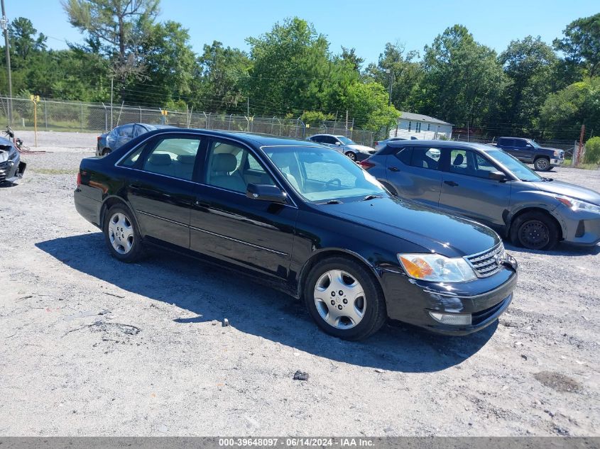 2003 Toyota Avalon Xls VIN: 4T1BF28B63U304340 Lot: 39648097