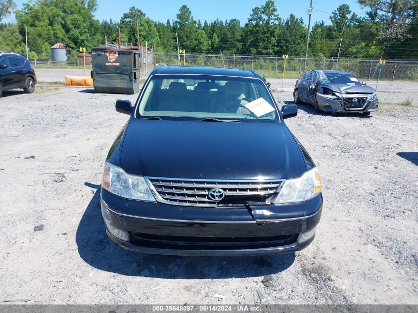 2003 Toyota Avalon Xls VIN: 4T1BF28B63U304340 Lot: 39648097