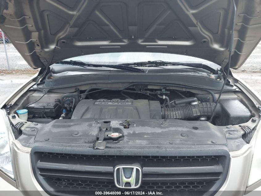 2005 Honda Pilot Ex-L VIN: 5FNYF18575B015448 Lot: 39648098