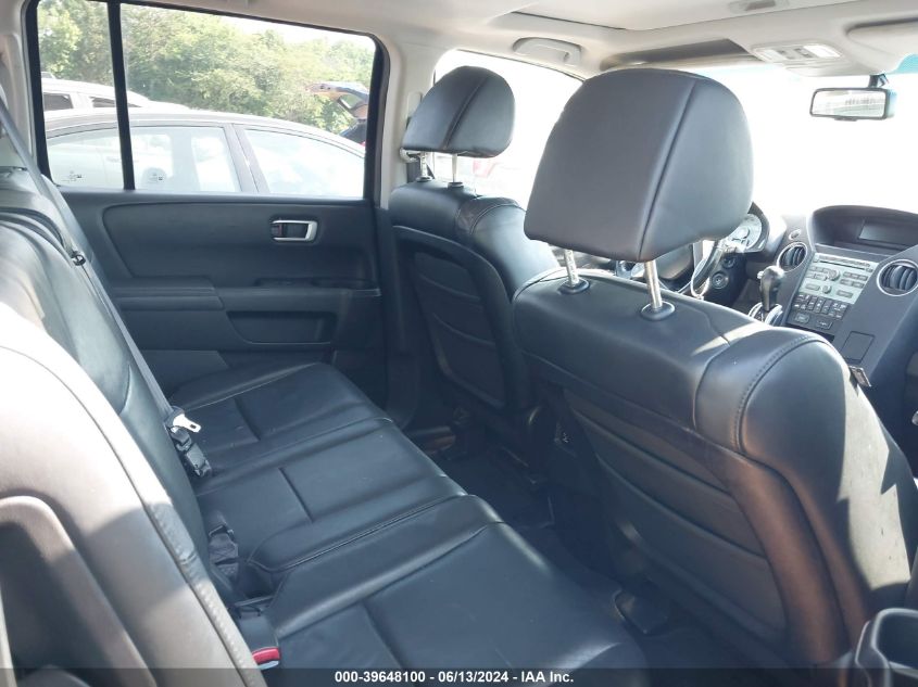 2009 Honda Pilot Ex-L VIN: 5FNYF38599B016196 Lot: 39648100