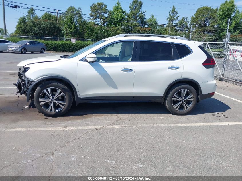 2019 Nissan Rogue Sv VIN: 5N1AT2MTXKC731222 Lot: 39648112